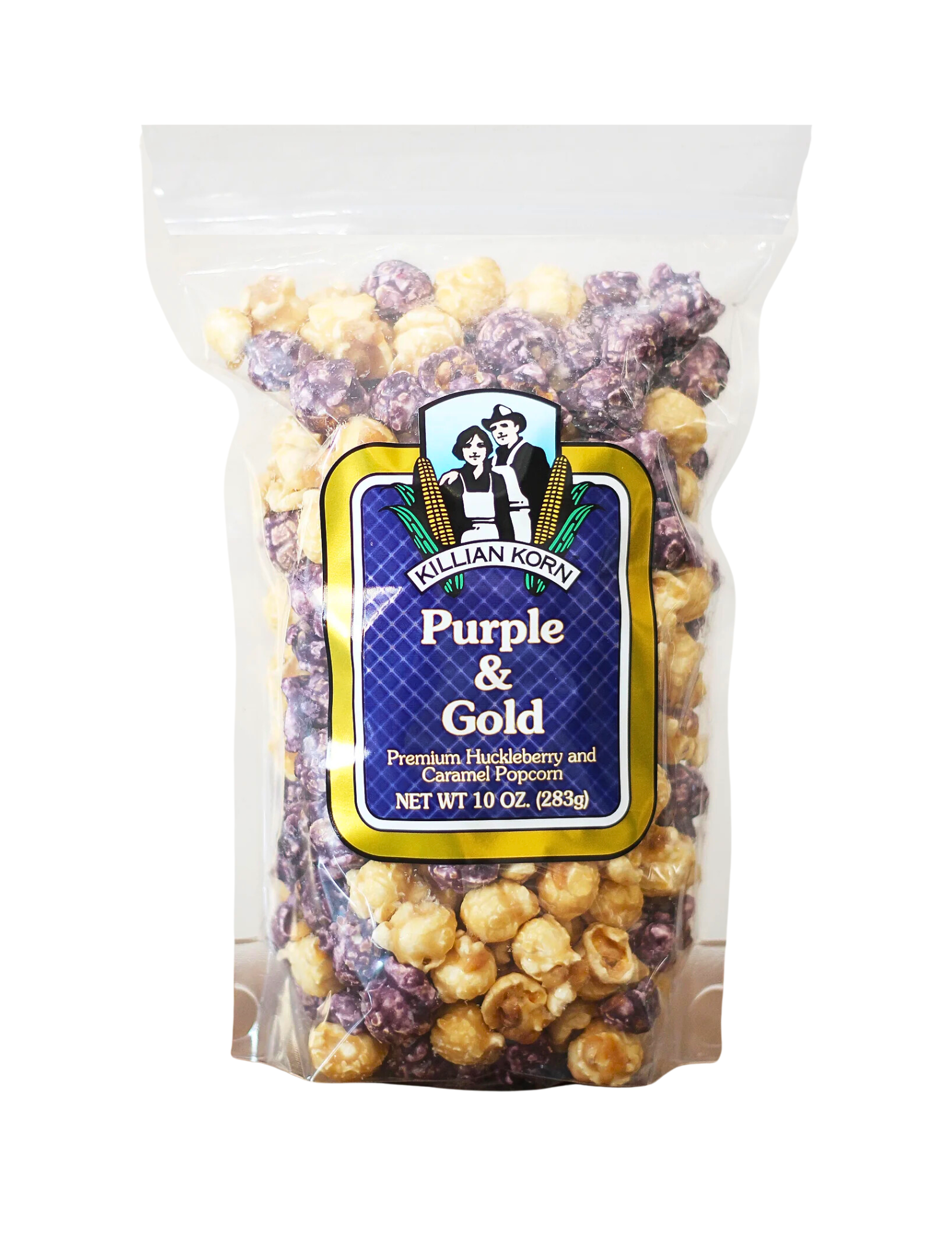 ※キズあり　アンカーホッキング【ペーパーウェイト（ハニーゴールド）】 Killian Korn - Purple & Gold Caramel Popcorn – Country Mercantile