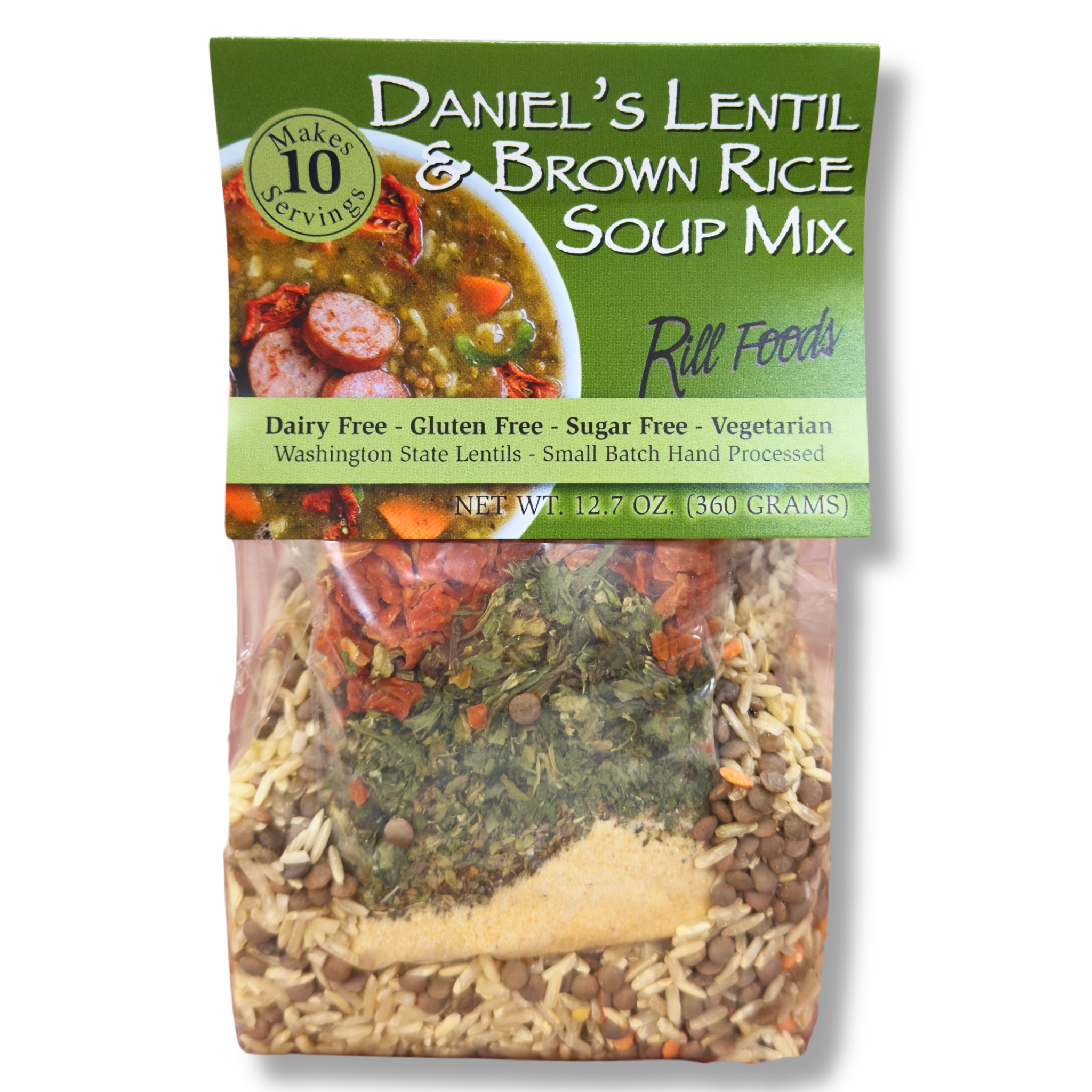 Rill Foods Daniel's Lentil & Brown Rice Soup Mix – Country Mercantile