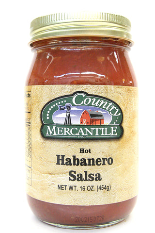 Country Mercantile Hot Habanero Salsa