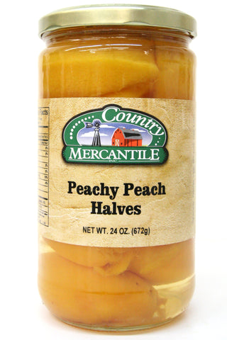 Country Mercantile Peachy Peach Halves
