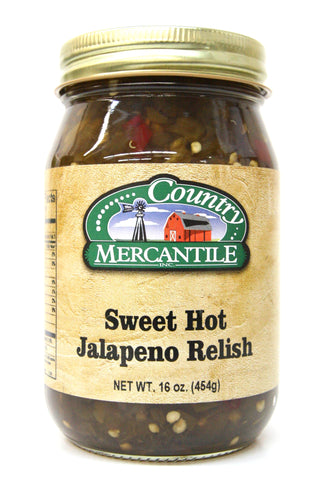 Country Mercantile Sweet Hot Jalapeno Relish