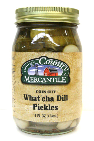 Country Mercantile Coin Cut What'cha Dill Pickles