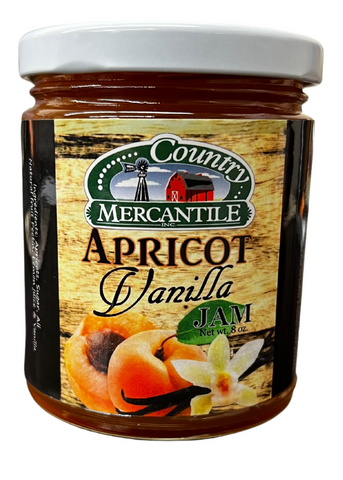 Country Mercantile Apricot Vanilla Jam