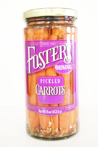 Foster's Original pickled Carrots 16 oz