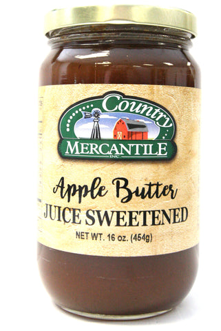 Country Mercantile Juice Sweetened Apple Butter