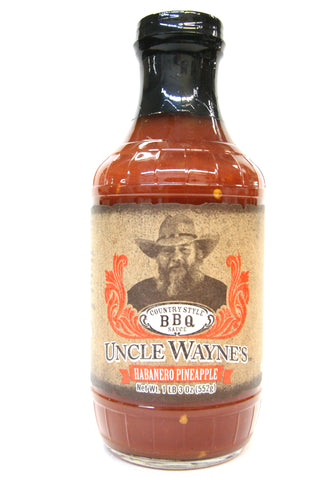 Uncle Wayne's Habanero Pineapple BBQ Sauce