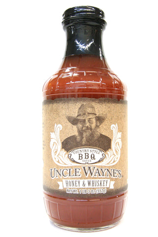 Uncle Wayne's Honey & Whiskey BBQ Sauce