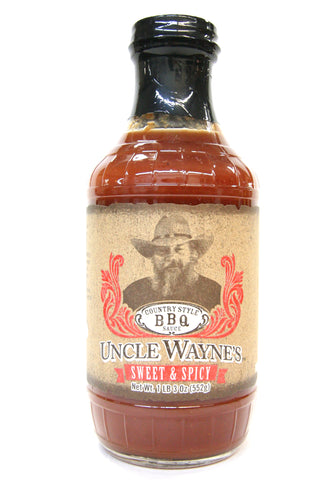 Uncle Wayne's Sweet & Spicy BBQ sauce