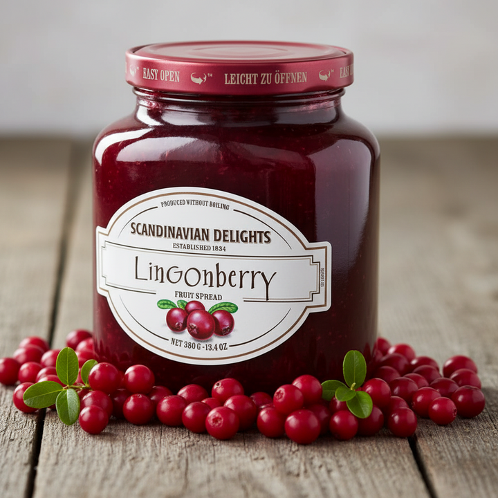 Elki - Scandinavian Delights Lingonberry Fruit Spread