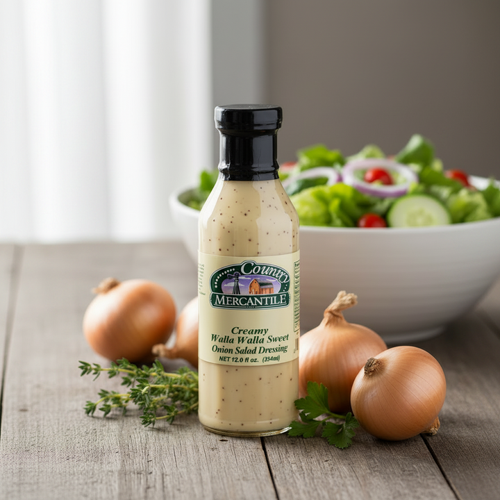 Country Mercantile - Creamy Walla Walla Sweet Onion Salad Dressing
