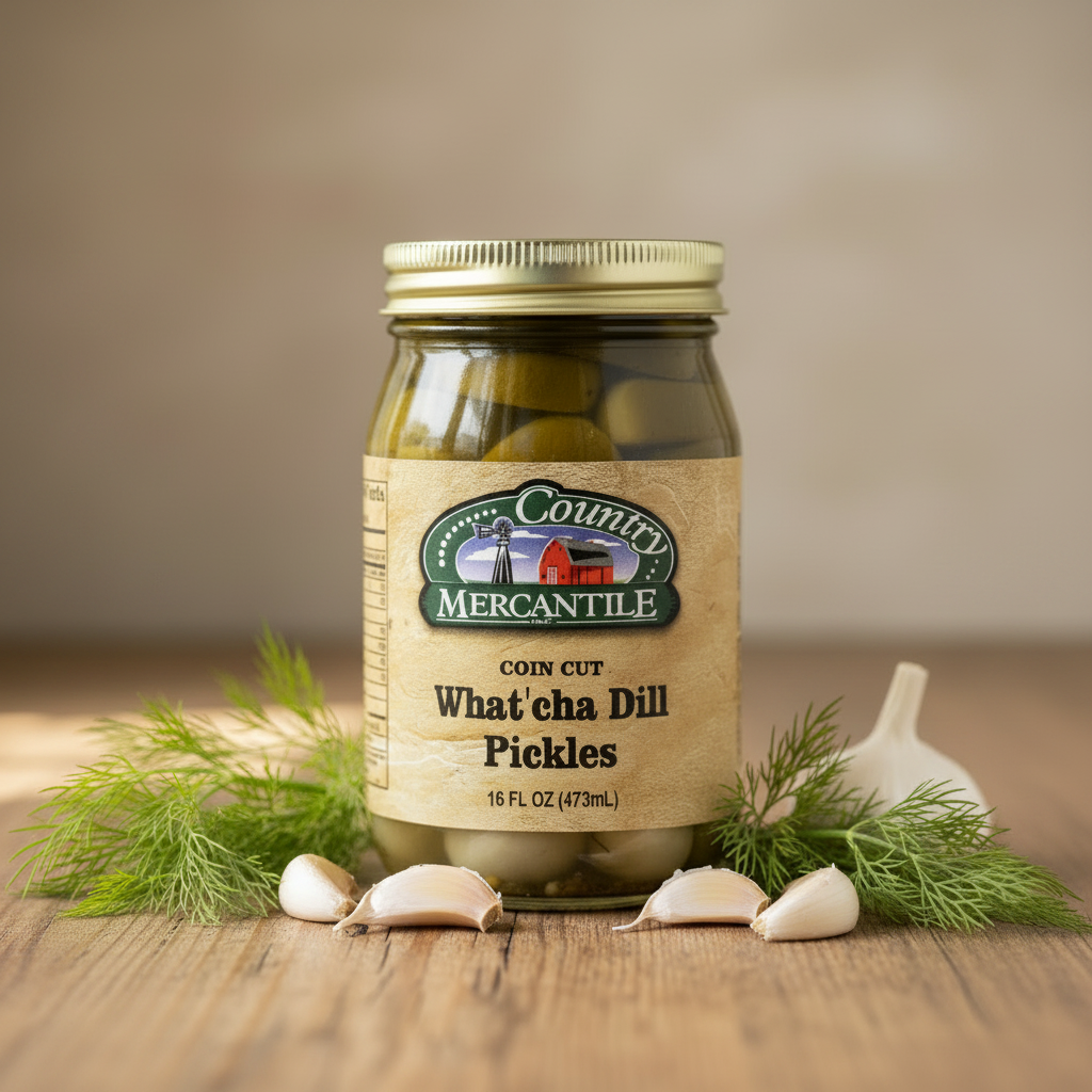 Country Mercantile - Coin Cut What'cha Dill Pickles