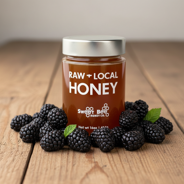 Sweet Bee Honey Co. - Blackberry Raw Local Honey