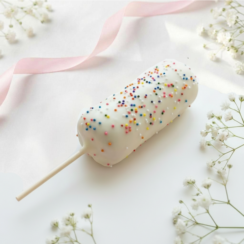 Chocolate & Caramel Dipped Marshamallows on a Stick