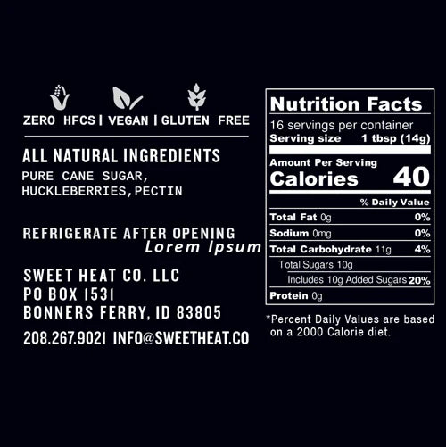 GELEE- Idaho Huckleberry Pepper Jam