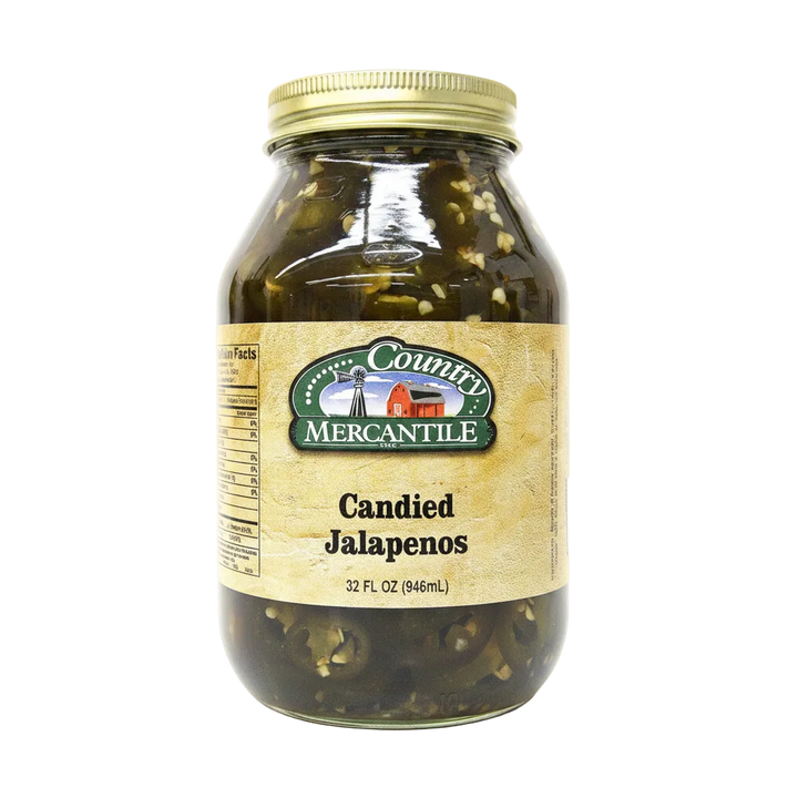 Country Mercantile - Candied Jalapeños (32 oz)