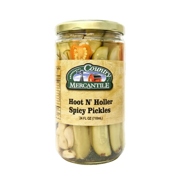 Country Mercantile - Hoot N' Holler Spicy Pickles