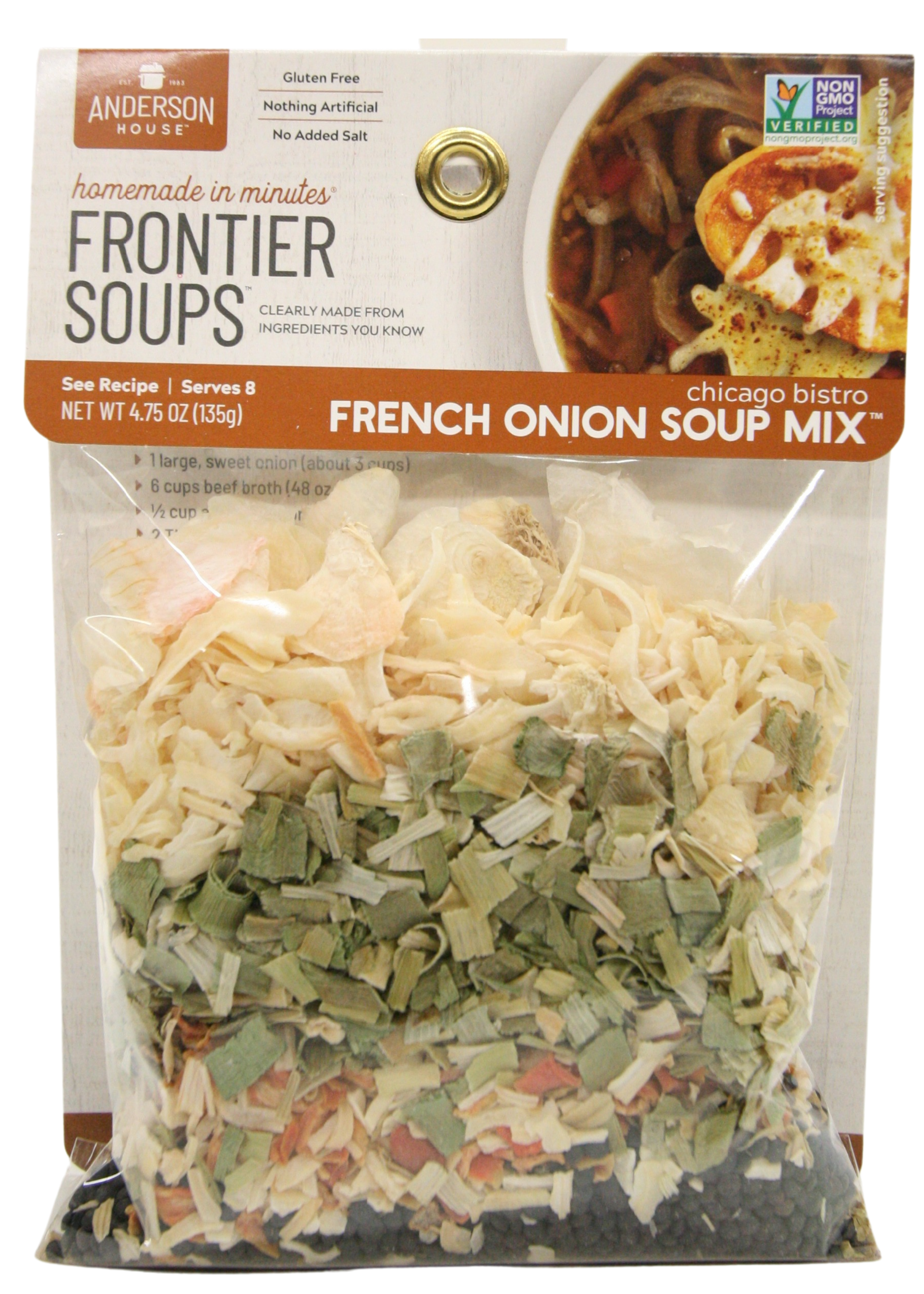 Anderson House Frontier Soups Chicago Bistro French Onion Soup Mix