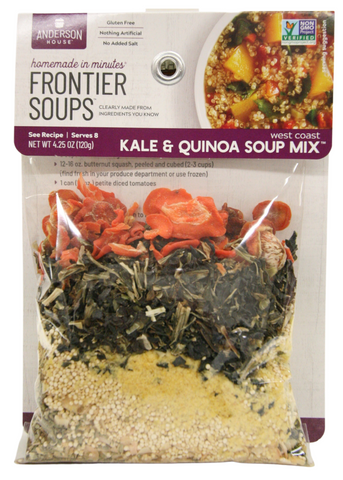 Anderson House Frontier Soups West Coast Kale & Quinoa Soup Mix