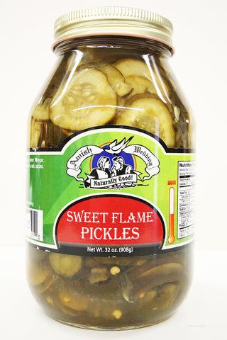 Amish Wedding Sweet Flame Pickles