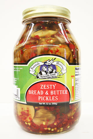 Amish Wedding Zesty Bread & Butter Pickles