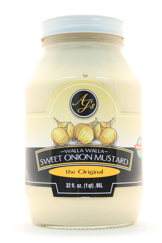 AJ's Walla Walla Sweet Onion Mustard Original