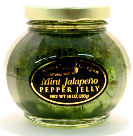 Aloha Mint Jalapeno Pepper Jelly - Net Wt. 10 oz.