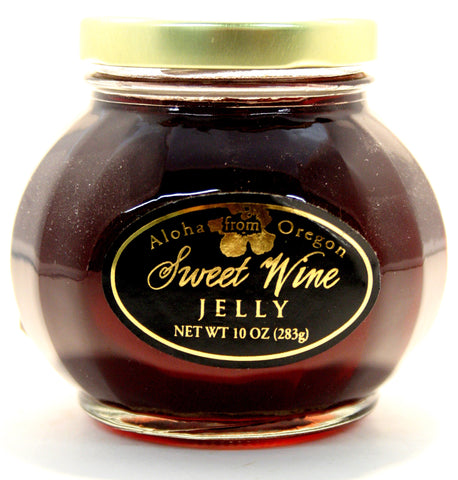 Aloha Sweet Wine Jelly. - Net Wt. 10 oz.