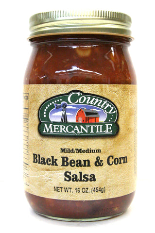 Country Mercantile Mild/Medium Black Bean & Corn Salsa