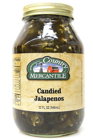 Country Mercantile Candied Jalapeños 32 oz