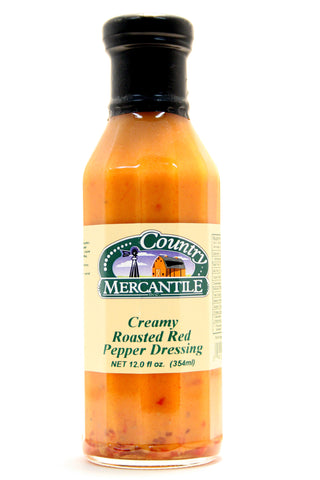 Country Mercantile Creamy Roasted Red Pepper Dressing - Net Wt. 12 oz.