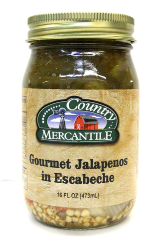 Country Mercantile Gourmet Jalapenos in Escabeche