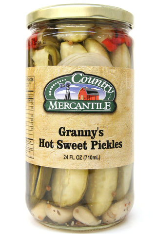 Country Mercantile Granny's Hot Sweet Pickles