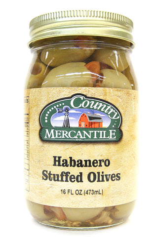 Country Mercantile Habanero Stuffed Olives