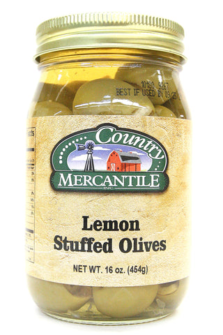 Country Mercantile Lemon Stuffed Olives