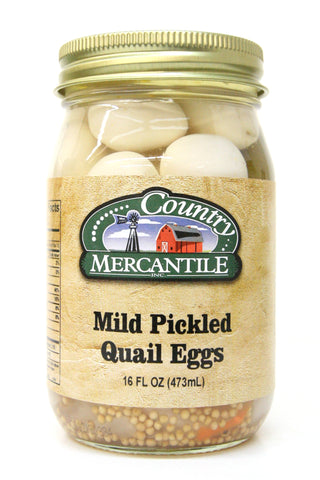 Country Mercantile Mild Pickled Quail Eggs