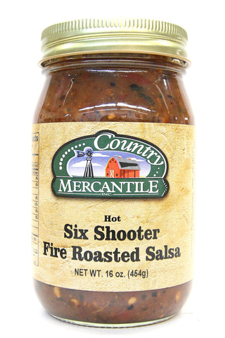Country Mercantile Six Shooter Fire Roasted Salsa