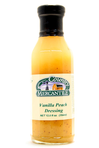 Country Mercantile Vanilla Peach Dressing - Net Wt. 12 oz.