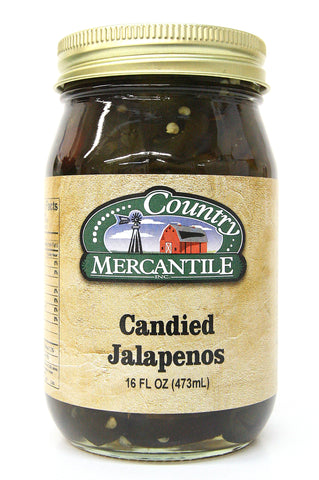 Country Mercantile Candied Jalapeños 16 oz