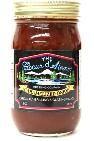 The Coeur d' Alene Caramelized Onion "Original" Grilling and Glazing Sauce