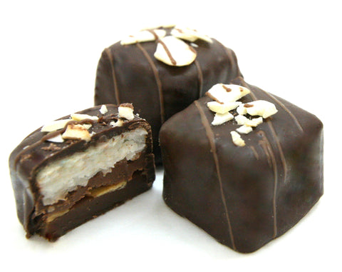 CM Delights Dark Chocolate Hawaiian Coconut Almond Morsels