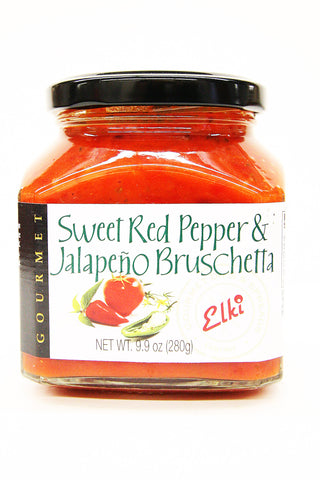 Elki Sweet Red Pepper & Jalapeño Bruschetta
