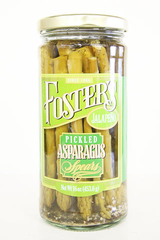 Foster's Jalapeño Pickled Asparagus 16 oz