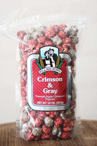 Killian Korn Crimson & Gray Premium Apple & Cinnamon popcorn
