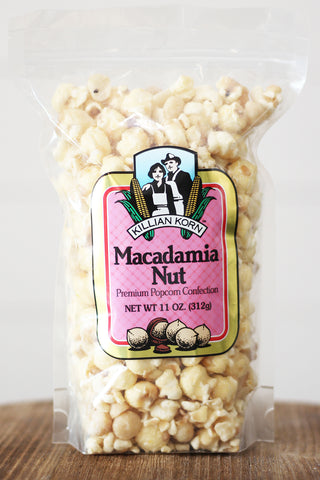 Killian Korn Macadamia Nut Premium Popcorn Confection