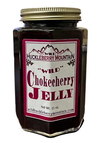 Wild Huckleberry Mountain Wild Chokecherry Jelly