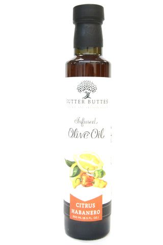 Sutter Buttes Citrus Habanero Infused Olive Oil