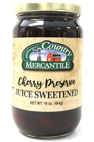 Country Mercantile Juice Sweetened Cherry Preserves