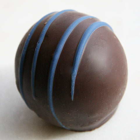 Dark Chocolate Blueberry Truffles