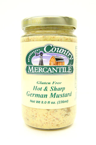 Country Mercantile Gluten Free Hot& Sharp German Mustard