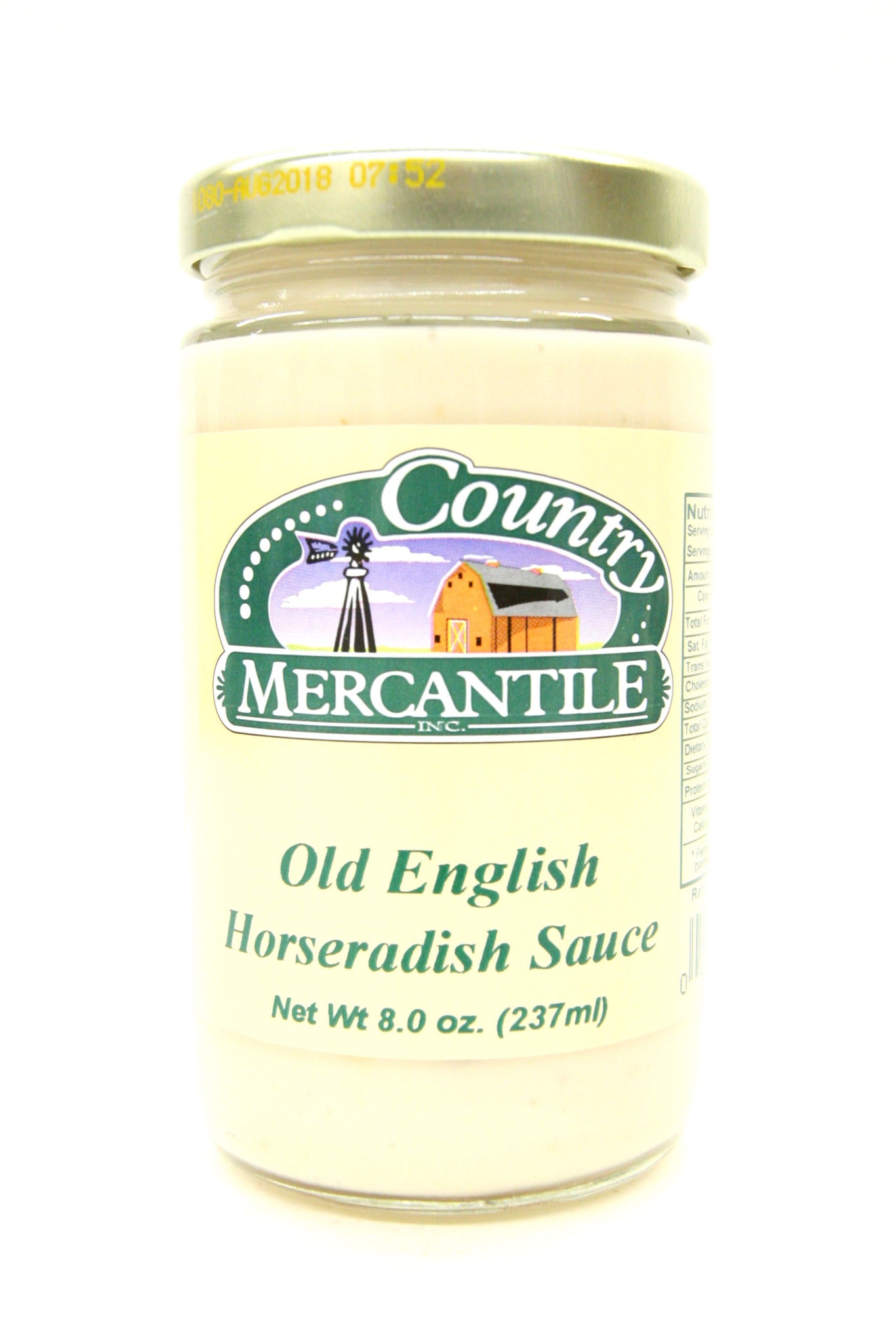 Country Mercantile Old English Horseradish Sauce countrymercantile